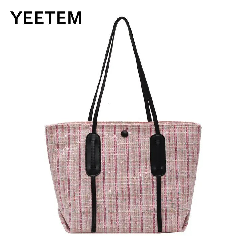 Sequins All-Match Large-Capacity Underarm Bag