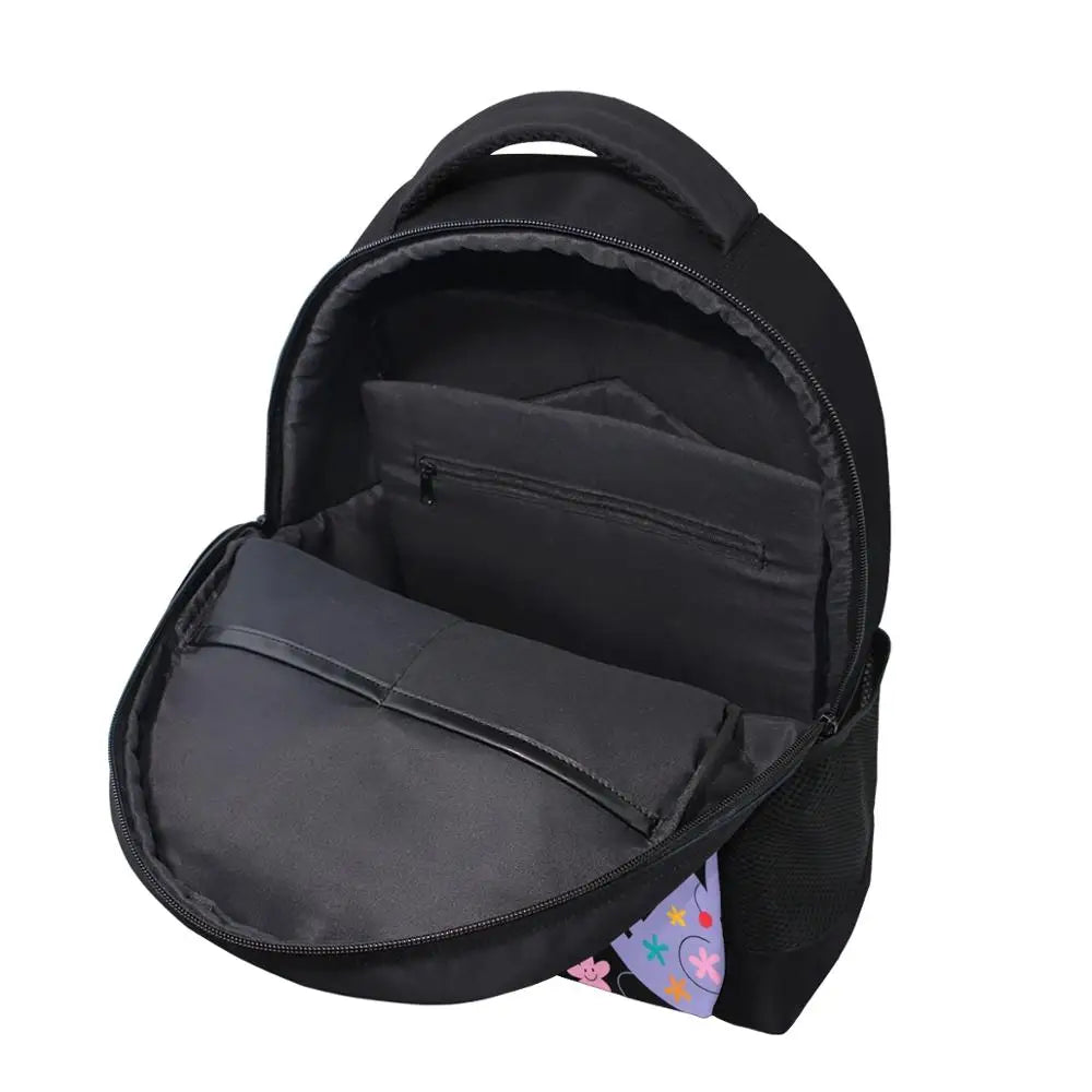 Elephant Print Backpack for Kids Boys Girls School Laptop Travel Shoulder Bag
