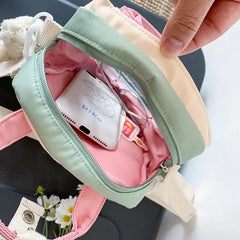 Personalized Cartoon Travel Small Cloth Bag for Female