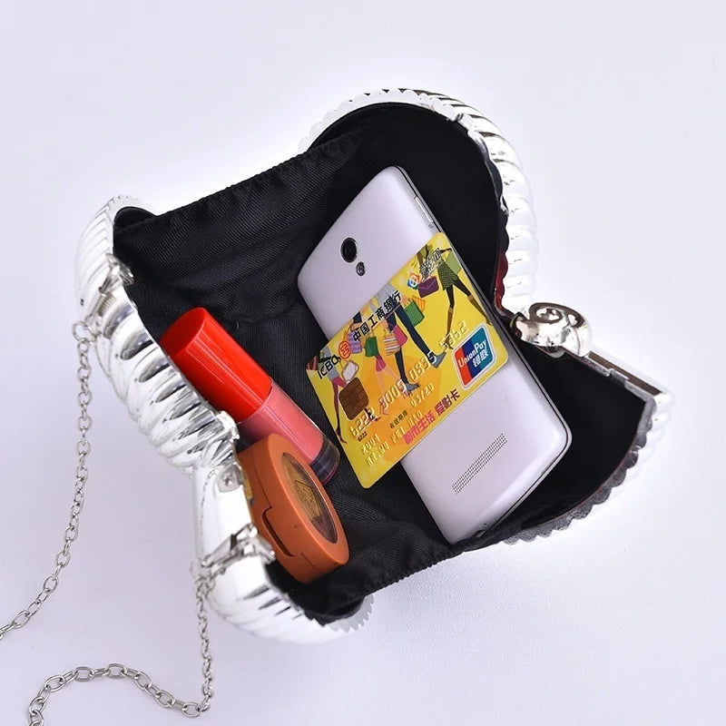 Conch Evening Bag Chain Dinner Bag Hand Bag