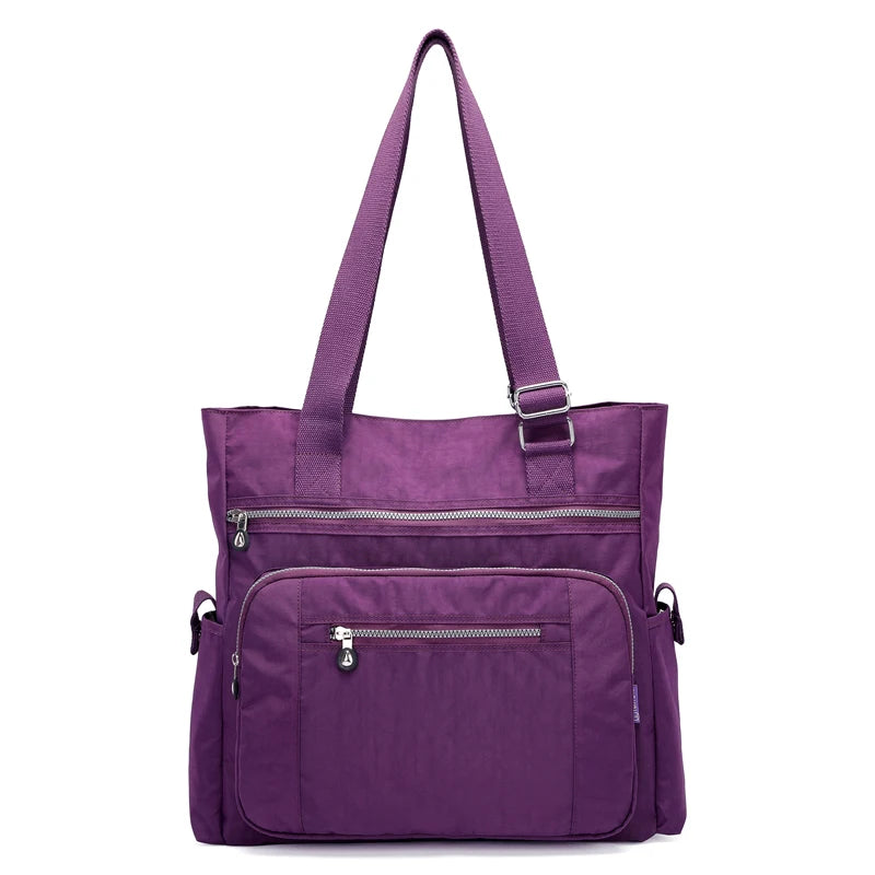 Solid Shoulder Bags Casual Tote O Bag Handbags Women Famous Multifunction Bag