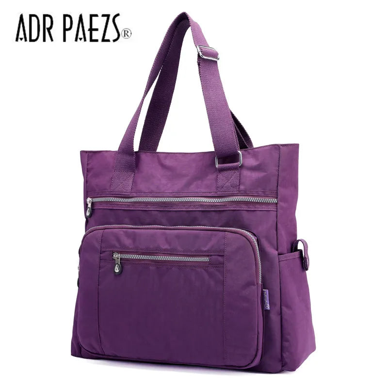 Solid Shoulder Bags Casual Tote O Bag Handbags Women Famous Multifunction Bag