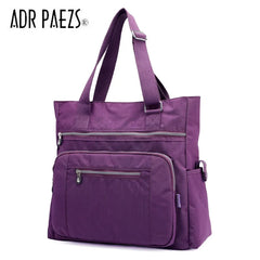 Solid Shoulder Bags Casual Tote O Bag Handbags Women Famous Multifunction Bag