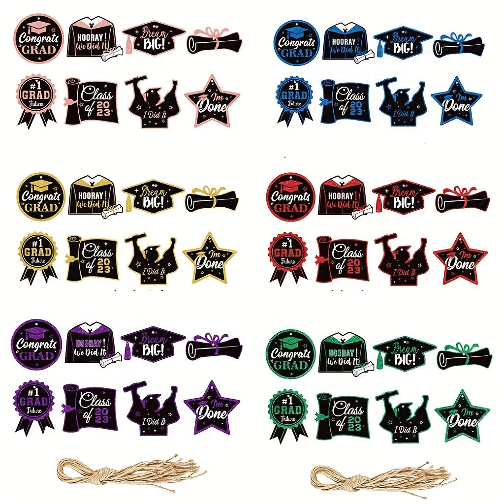 8PCS Graduation Party Decoration Pendant Set