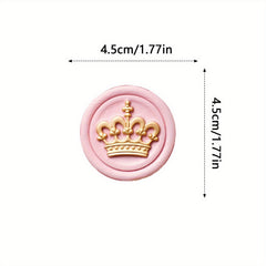 60pcs Wax Seal Stickers Envelope Seals Waterproof Vinyl Sticker
