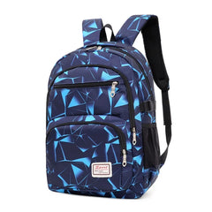 3pcs/Set High School Bags for Women Boys One Shoulder Bag Male Backpacks