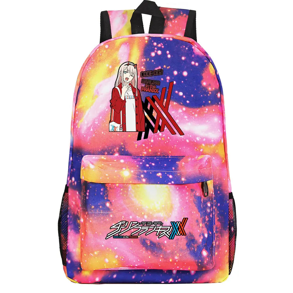 Anime DARLING In The FRANXX School Backpacks