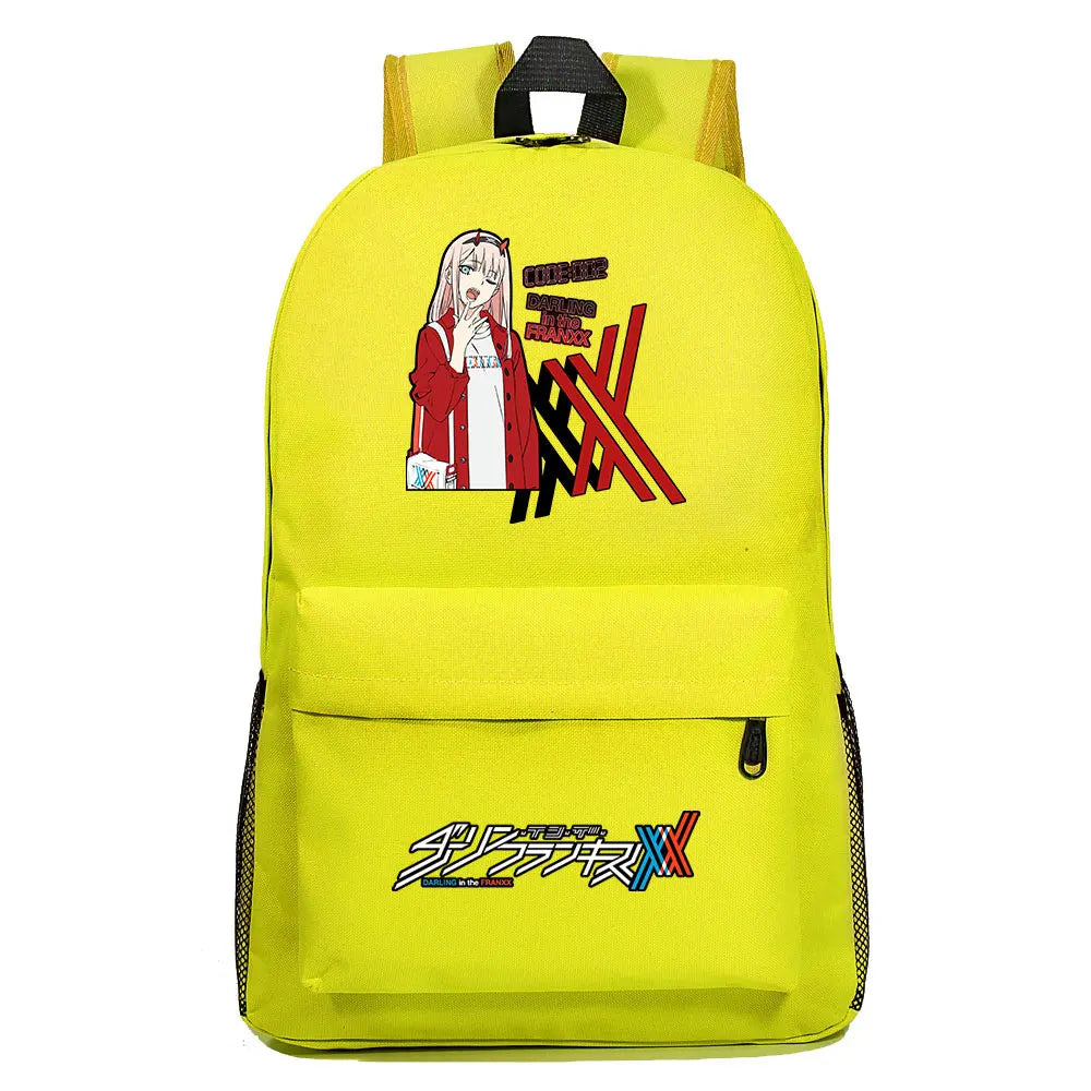 Anime DARLING In The FRANXX School Backpacks
