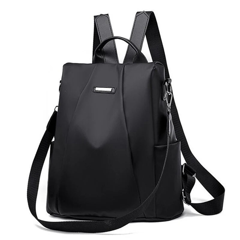 Waterproof Anti Theft Backpack Women Schoolbag