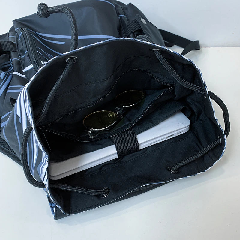 Nylon Anti Theft Laptop Backpack for Women