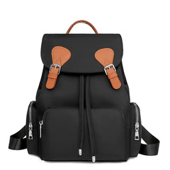 Solid Women Shoulder Bag School Backpack For Teenage Girl