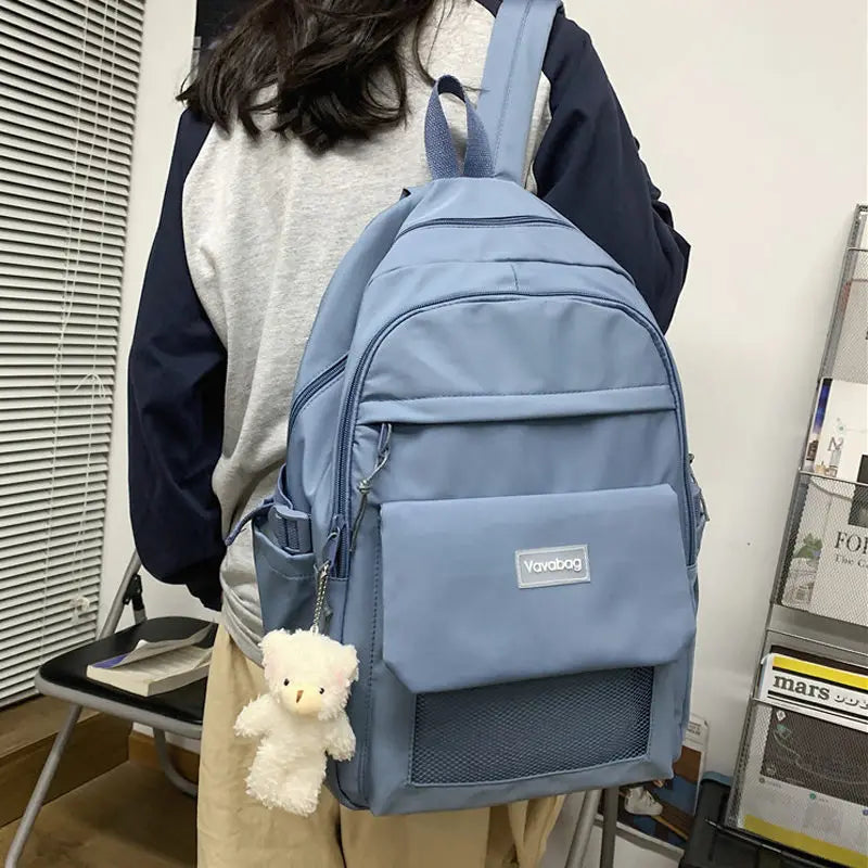 Waterproof Big Women Backpack Girls School Bag College Laptop Rucksack