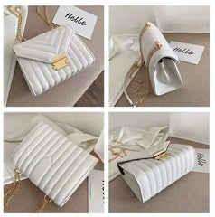 Candy V-line Crossbody Bag for Women Shoulder Bag Handbags with Handle
