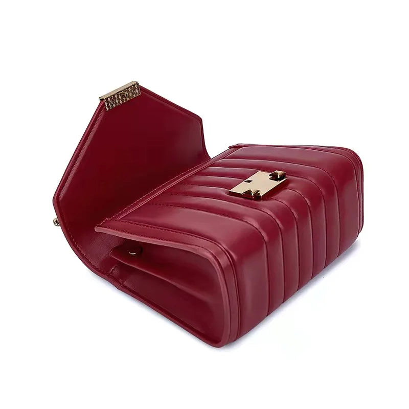 Candy V-line Crossbody Bag for Women Shoulder Bag Handbags with Handle