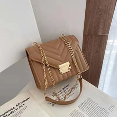 Candy V-line Crossbody Bag for Women Shoulder Bag Handbags with Handle