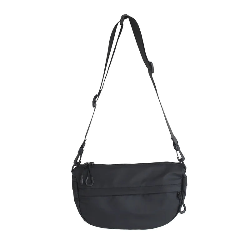 Casual Solid Women Shoulder HandBag Nylon Cloth Messenger Bag