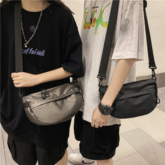Casual Solid Women Shoulder HandBag Nylon Cloth Messenger Bag