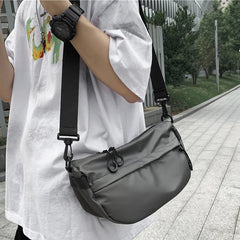 Casual Solid Women Shoulder HandBag Nylon Cloth Messenger Bag