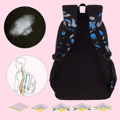 Kids Orthopedics School Bags for Girls Boys Waterproof Backpacks