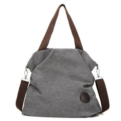 Corduroy Tote Bag Zipper Shopper Large Winter Handbag