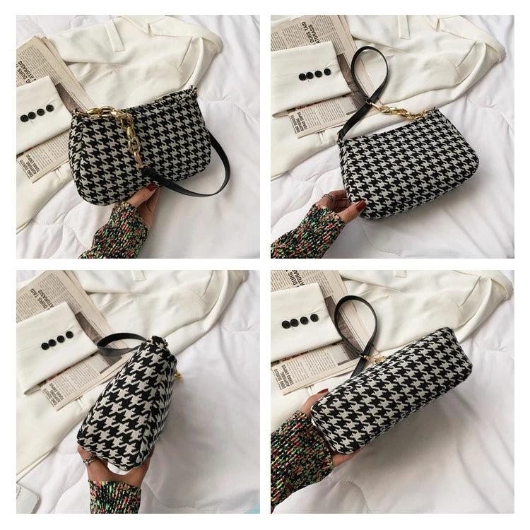 Leopard Print Totes Handbag Women Underarm Shoulder Bag