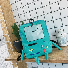 Children Robot Cartoon Backpack Large Capacity Travel Bag