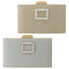 Rhinestone Evening Clutch Bag Chain Shoulder Handbag