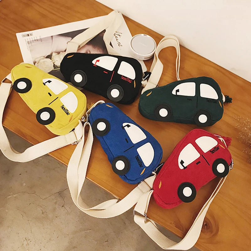 Car Shape Mini Crossbody Bag for Kids
