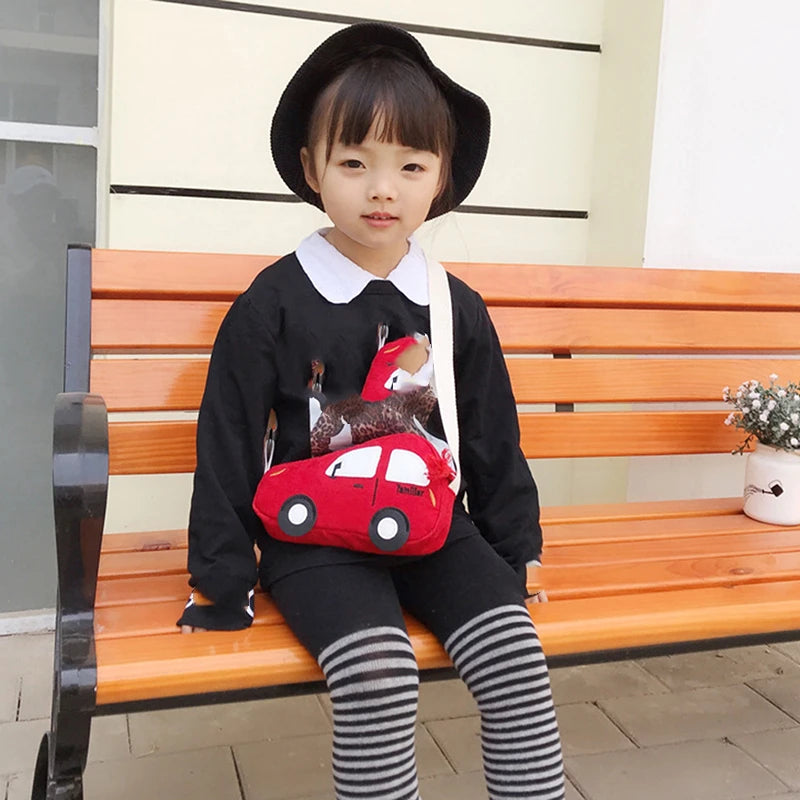 Car Shape Mini Crossbody Bag for Kids