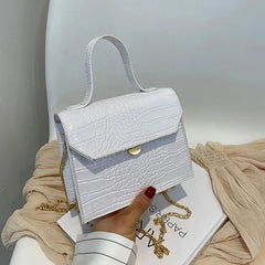 Soft Leather Animal Print Crossbody Bag for Women