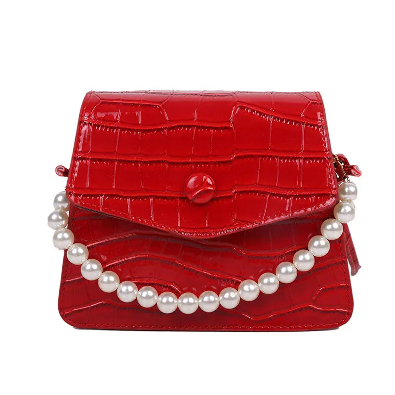 Square Handbags For Women Vintage Crossbody Bag