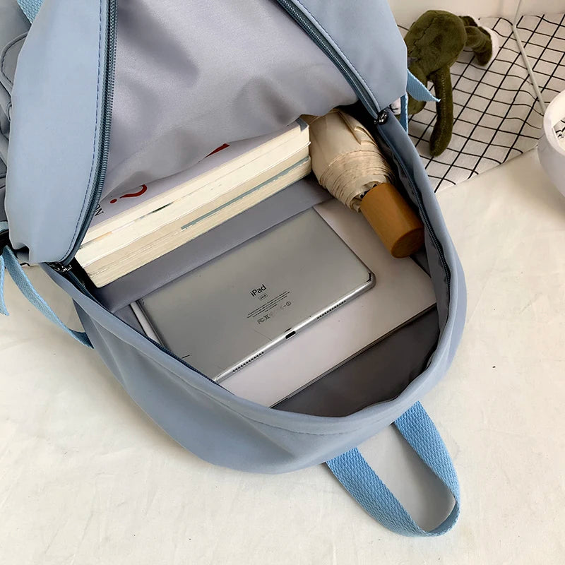 Women Backpack Multi-pocket School Bag Large Capacity Travel Backpack