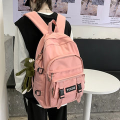 Women Backpack Multi-pocket School Bag Large Capacity Travel Backpack