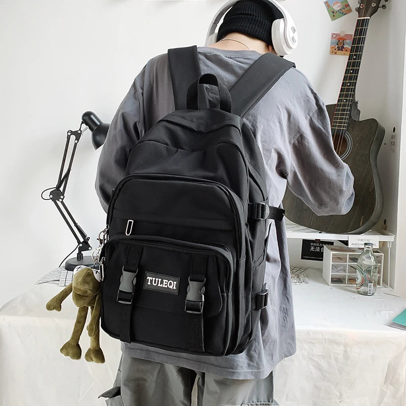 Women Backpack Multi-pocket School Bag Large Capacity Travel Backpack