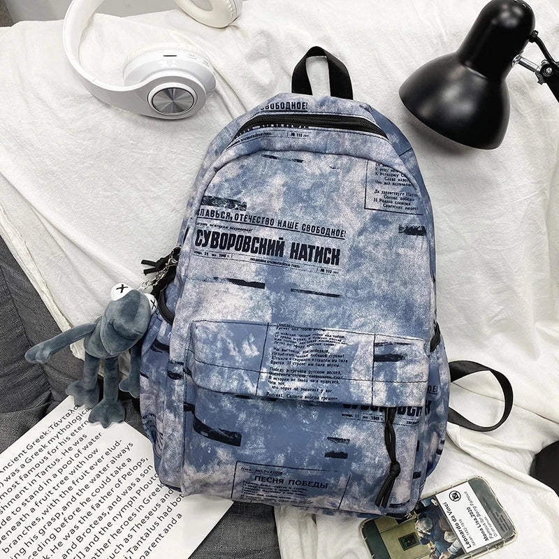 Camouflage Backpack Leisure Travel Laptop Rucksack Schoolbag