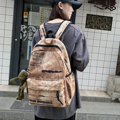 Camouflage Backpack Leisure Travel Laptop Rucksack Schoolbag