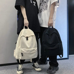 Oversized Hip Hop Canvas Backpack Harajuku Shoulder Bag