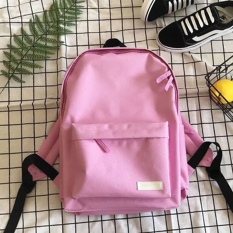 Oversized Hip Hop Canvas Backpack Harajuku Shoulder Bag
