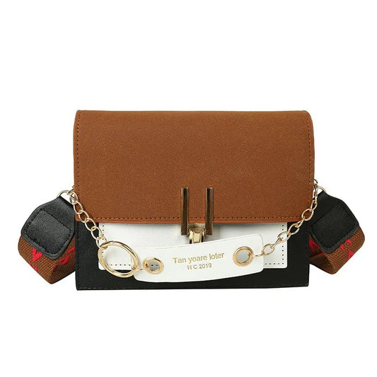 Nubuck Leather Shoulder Bag for Women