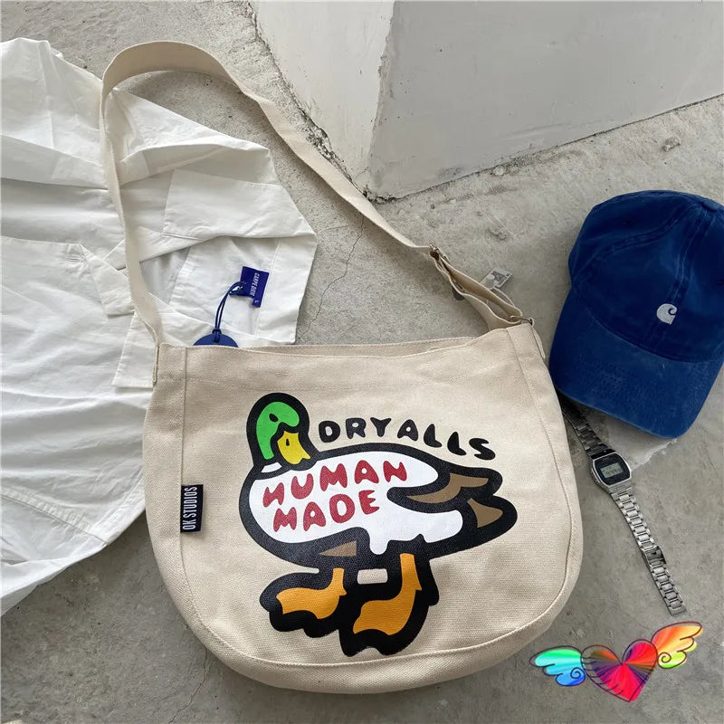 Duck Backpacks Men Women High Edition Canvas Bag
