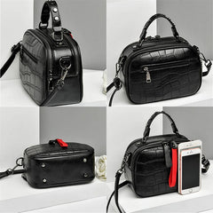Rivet Handbags Travel Bag Mini Leather Crossbody Bags for Women