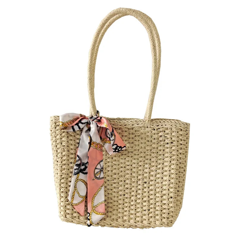 Summer Woven Beach Handbag for Women