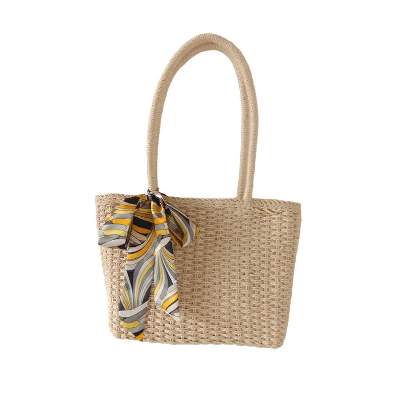 Summer Woven Beach Handbag for Women
