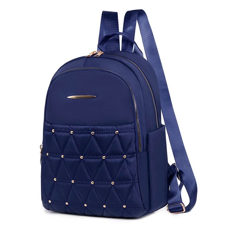 High Ladies Oxford Fabric Backpack Casual Shoulder Bags Large Capacity