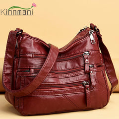 Women's PU Leather Shoulderbag Crossbody Handbag