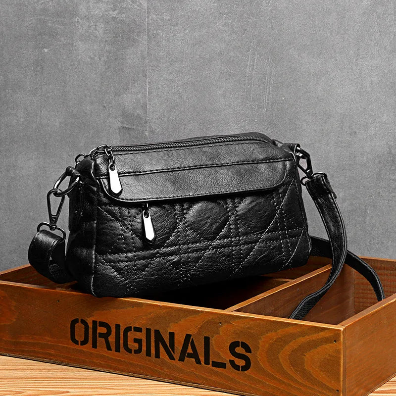 Soft Women Handbags Lady's Shoulder Crossbody Bags Purses