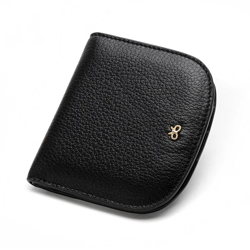 Hot Leather Wallet Female Famous Wallet Case Cow Leather Purse