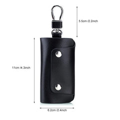Leather Key Holder Case Wallet Keychain Men Women