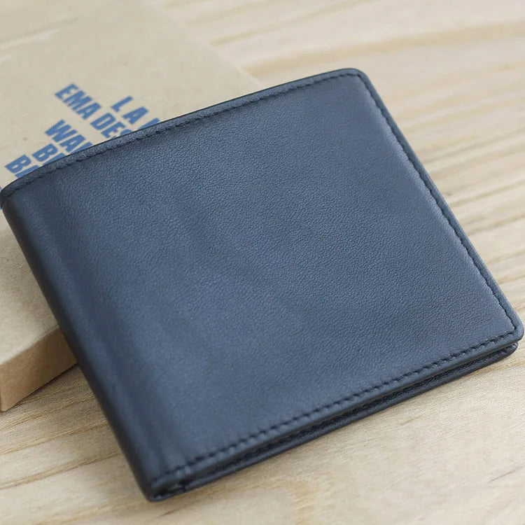 Men's Leather Wallet Case Men Wallets
