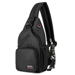 Shoulder Bag Unisex Chest Bag Multi-Functional Backpack Travel Pack